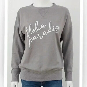 Jaxsea
Aloha Paradise Reversible Sweatshirt NEW WITH TAG